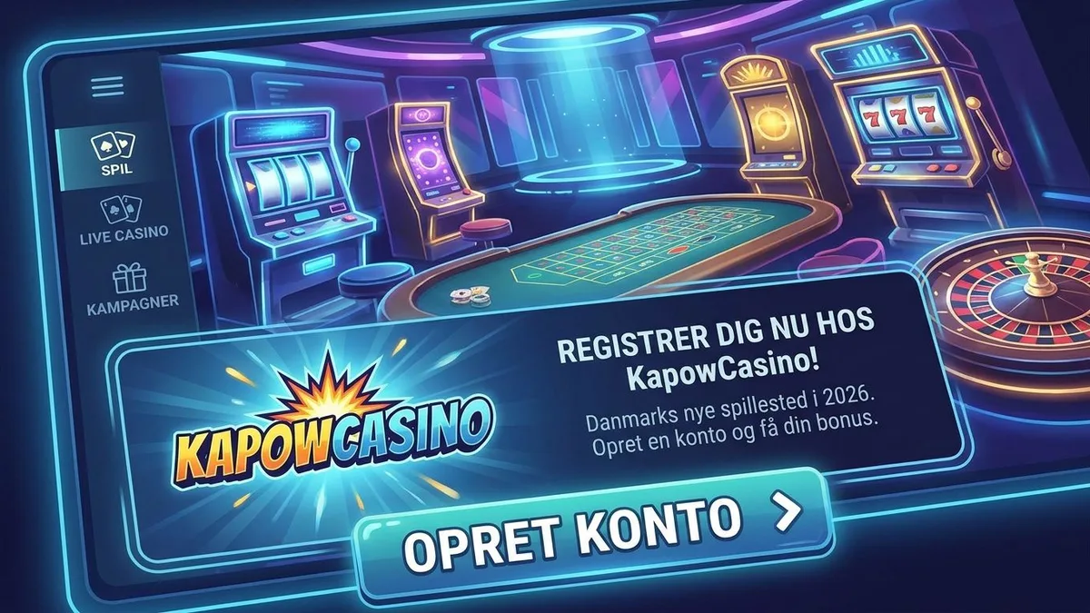 Registrering med bonus